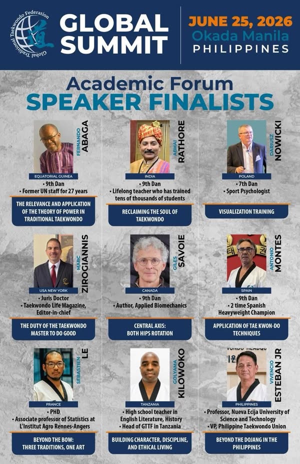 Finalistas del Academic Forum del GTTF Global Summit 2026